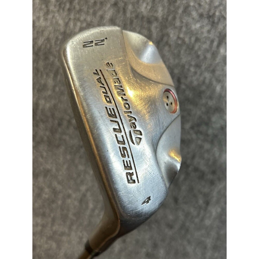 Taylormade Rescue Dual Hybrid Lite 4H-22 Left Handed S Flex Metal Shaft 39.5”